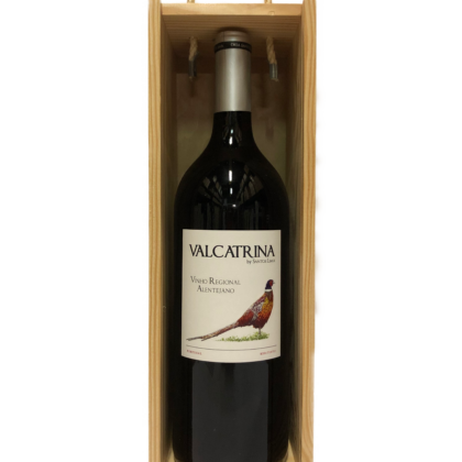 32. Magnum Valcatrina ( 1,5 ltr), Vinho Regional Lisboa. In luxe kistje.