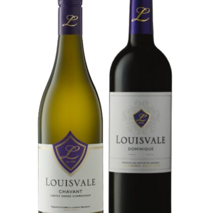 25. Combinatie van Louisvale Chavant Chardonnay en Louisvale Dominique, Stellenbosch - Zuid-Afrika.