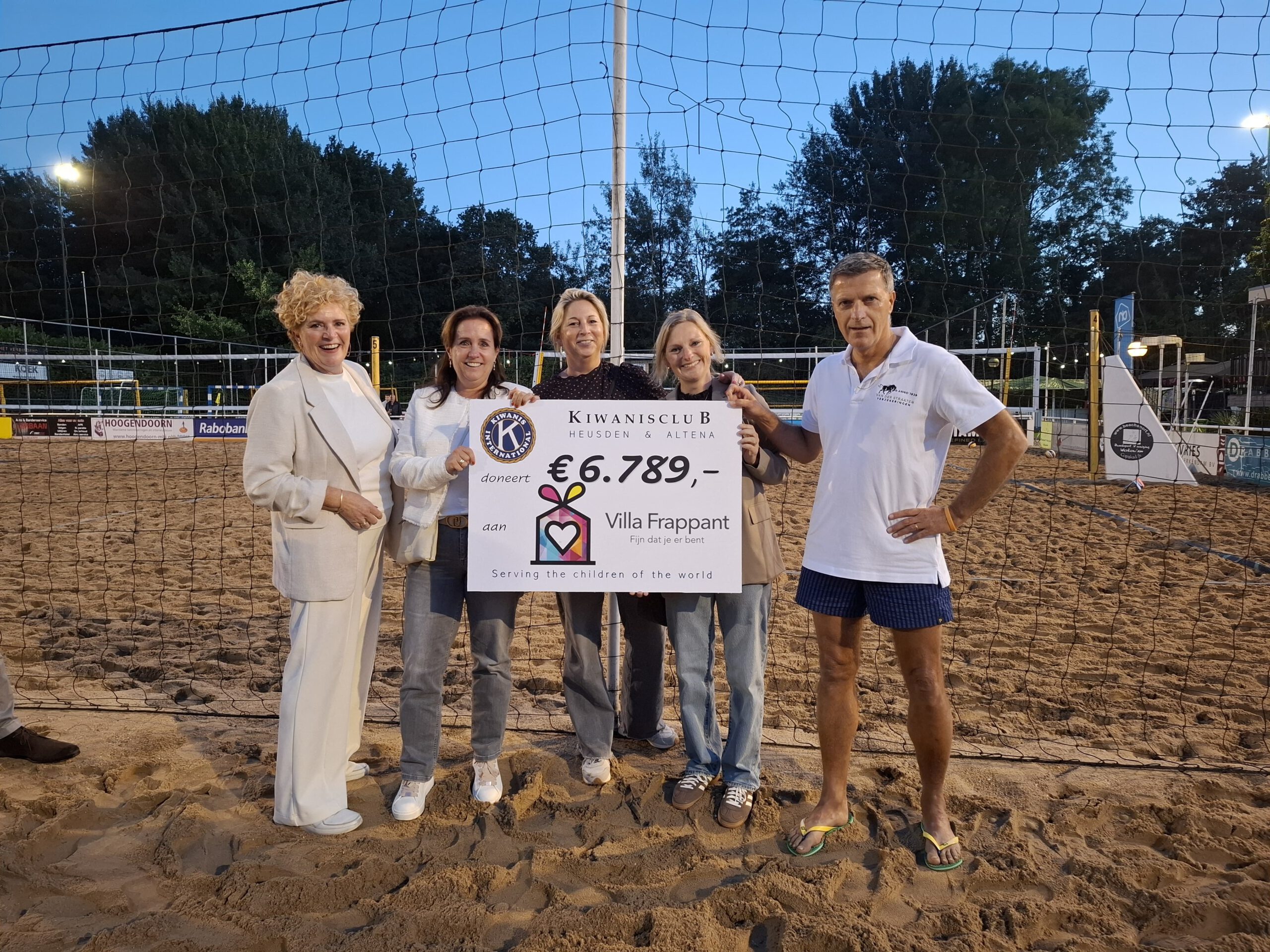 Beachvolleybal 2025 voor Villa Frapant