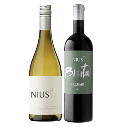 27. Combinatie Nius Verdejo-Sauvignon Blanc en Nius 'Brutal' Tempranillo.