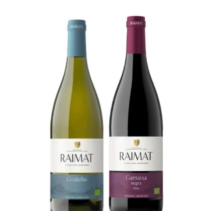 29. Combinatie Godello de Raimat en Garnatxa Negra de Raimat.