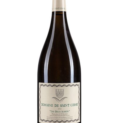 09. Deux Albion Blanc - St. Cosme, € 17.75 per fles.
