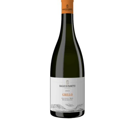 10. Grillo vino bianco – Baglio di Pianetto BIO,  €14.50 per fles.