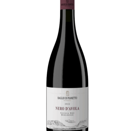 23. Nero d'Avola Rossi- Baglio di Pianetto, Bio, Sicilie - Italië. €14.50 per fles.