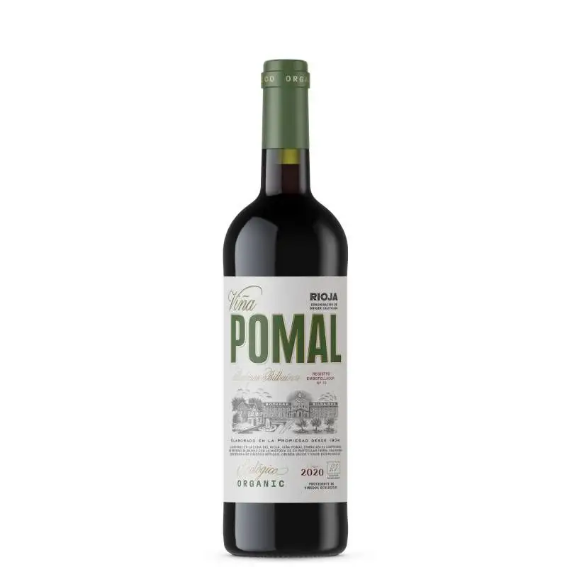 19. Rioja Tinto Crianza – Viña Pomal DOCa ‘Bio’, €15.- per fles.